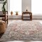 Nuloom Harriet Vintage Medallion Fringe Area Rug 5ft KHMC04H-R505 - alternate 4